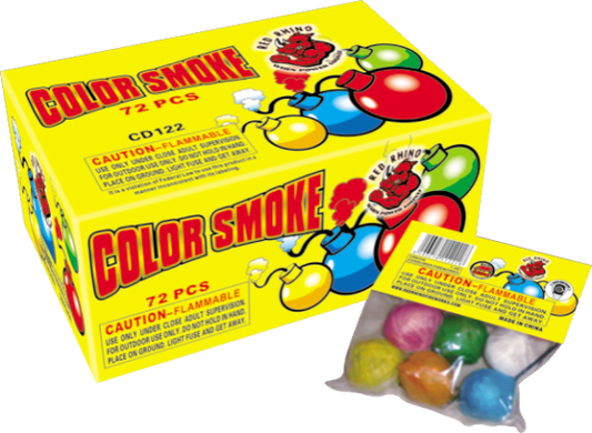 Color Smoke Ball  x6