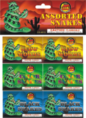 Snake Assorted Colors x6